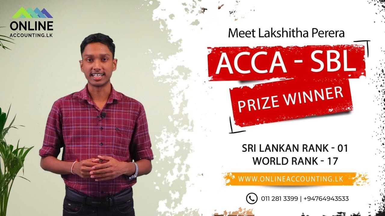 Lakshitha perera - ACCA SBL Prize Winner - Sri Lankan Rank 01 - World Rank 17 video thumbnail